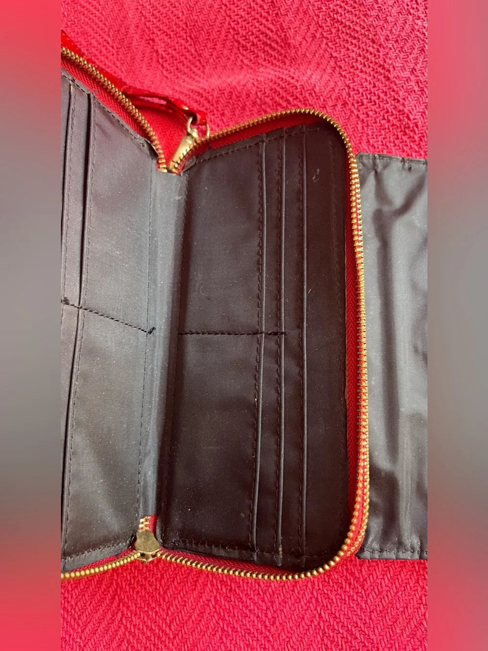 Red Clutch Purse (used)